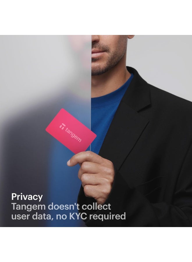 tangem محفظة العملات الرقمية الصلبة 2.0 [عبوة من 3 بطاقات] - زهور الربيع - Image 3